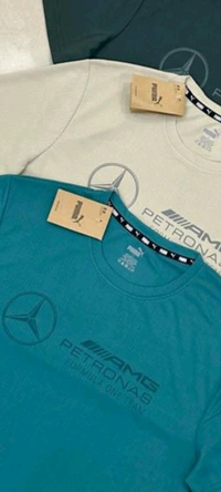 Premium Quality Melange Lycra Tshirts Pm - M L XL XXL