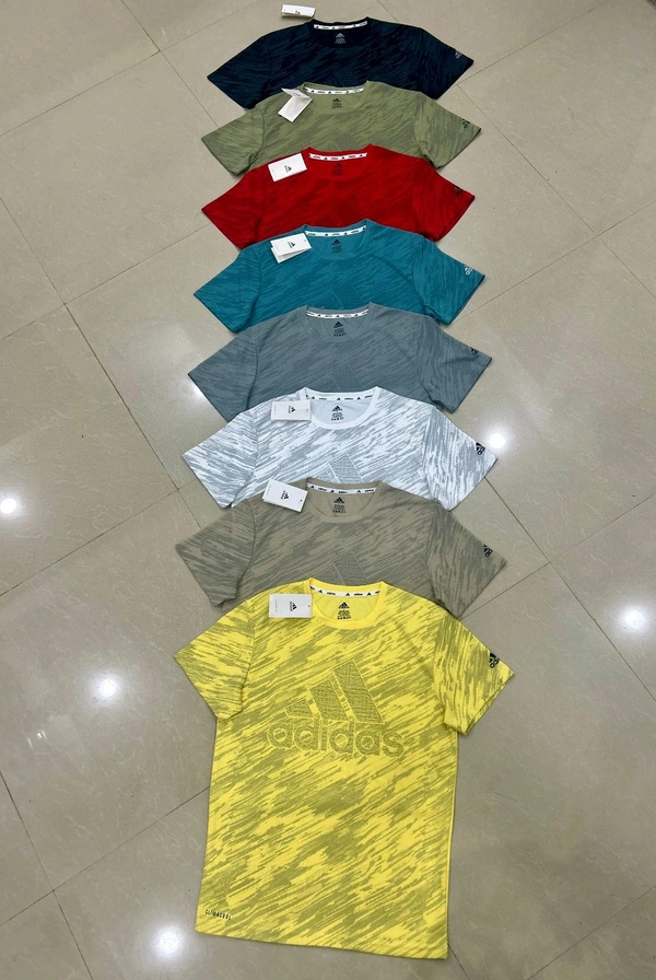 Premium Quality Dot Knit Tshirts Adi - M L XL XXL