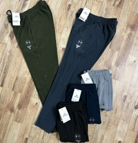 Fine Quality Dobby Lycra Track Pants UA - M L XL XXL