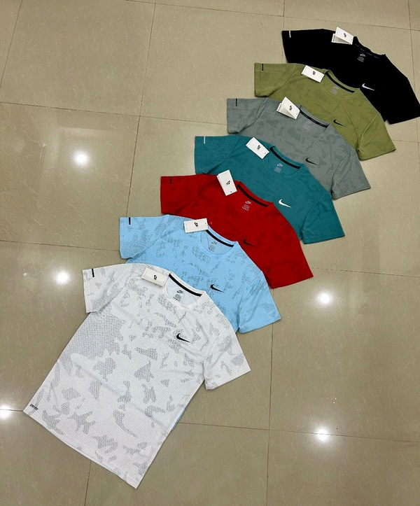 Fine Quality Dot Knit Tshirts Nk - M L XL XXL