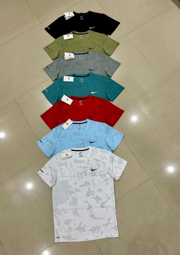Fine Quality Dot Knit Tshirts Nk - M L XL XXL