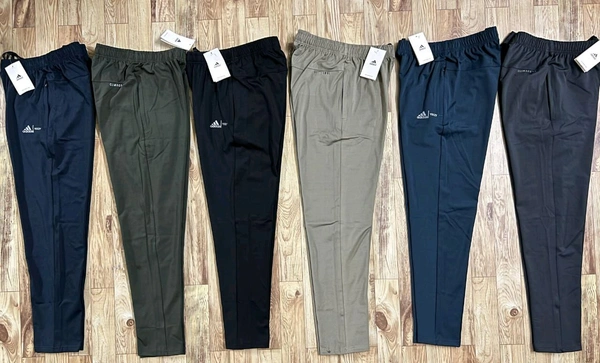 Fine Quality 4way Lycra Track Pants  - M L XL XXL