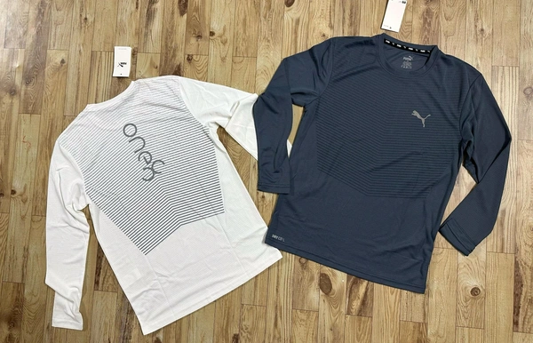Fine Quality Dot Knit Full Sleeve  - M L XL XXL