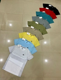 Big Size Dot Lining Fabric Tshirts  - 3xl 4 Xl 5xl