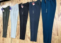 Fine Quality Big Size Popcorn Lycra Track Pants  - 3XL 4XL 5XL