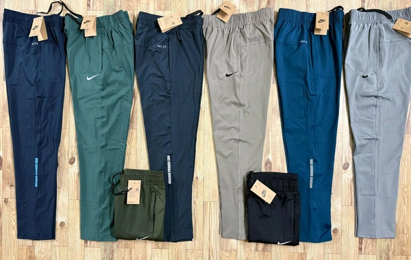 Premium Quality 4way Lycra Track Pants  - M L XL XXL