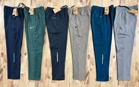 Premium Quality 4way Lycra Track Pants  - M L XL XXL
