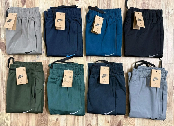 Premium Quality 4way Lycra Track Pants  - M L XL XXL