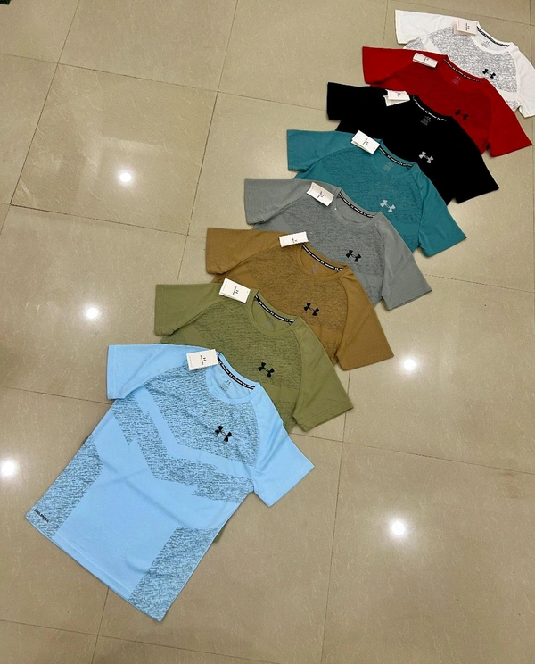 *DOT LINING FABRIC*   UA tshirts  - M L XL XXL