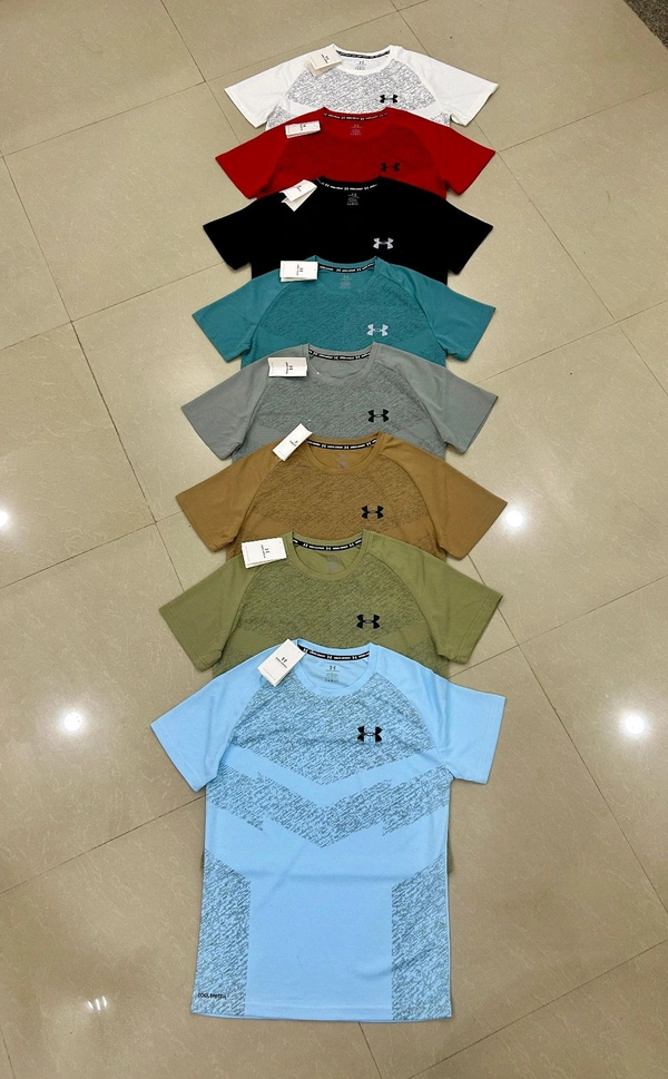 *DOT LINING FABRIC*   UA tshirts  - M L XL XXL