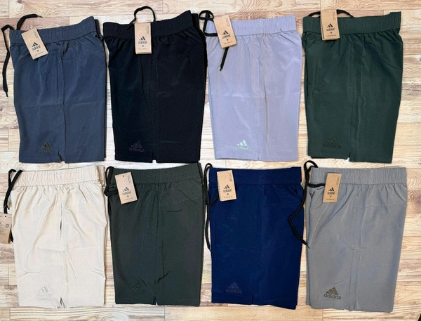 *NS LYCRA* Shorts With Embroidery Logo - M L XL XXL