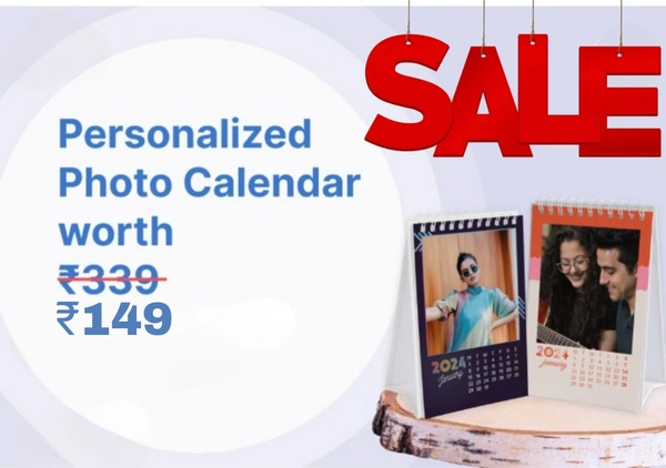 Personalizes Photo Calender Worth