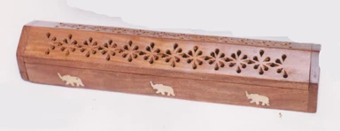 Wooden Incense Coffin Box