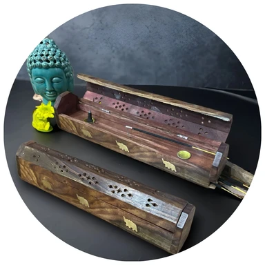 Wooden Cone/Incense Holders