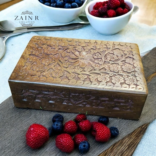 Sold By ZAIN R CREATION Jewellery Box Full Carving