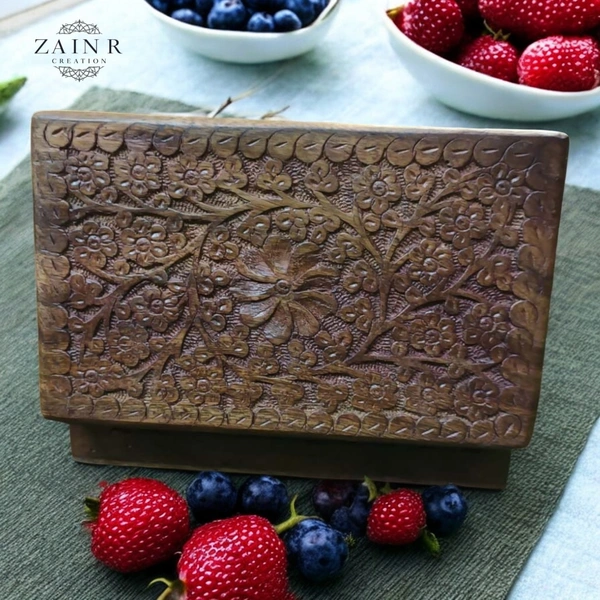 Sold By ZAIN R CREATION Jewellery Box Full Carving