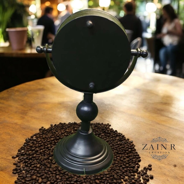 Sold By ZAIN R CREATION Table Clock for Office, Home Use - H.9.5'' L.6.5'' Base. 4''