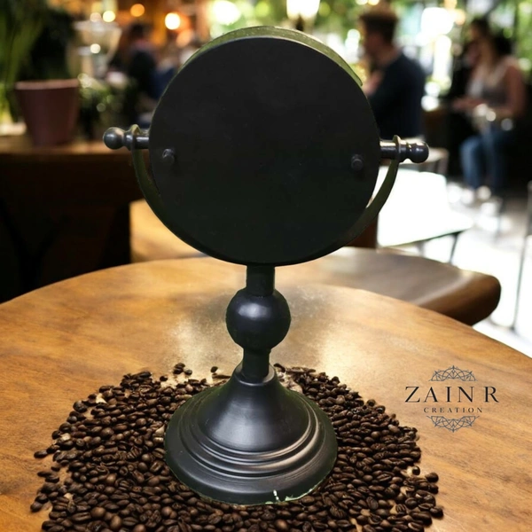 Sold By ZAIN R CREATION Table Clock for Office, Home Use - H.9.5'' L.6.5'' Base. 4''