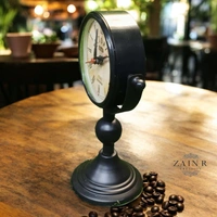 Sold By ZAIN R CREATION Table Clock for Office, Home Use - H.9.5'' L.6.5'' Base. 4''