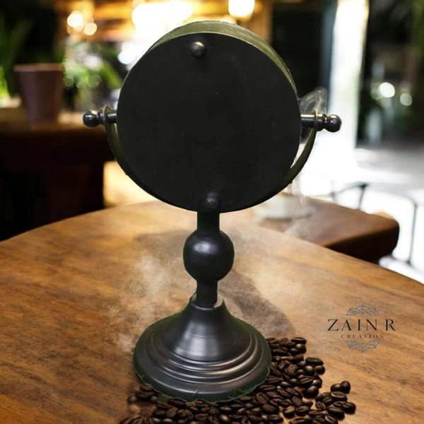 Sold By ZAIN R CREATION Table Clock for Office, Home Use - H.9.5'' L.6.5'' Base. 4''