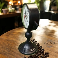 Sold By ZAIN R CREATION Table Clock for Office, Home Use - H.9.5'' L.6.5'' Base. 4''