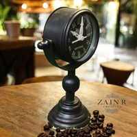 Sold By ZAIN R CREATION Table Clock for Office, Home Use - H.8.5'' L.5'' Base. 3''