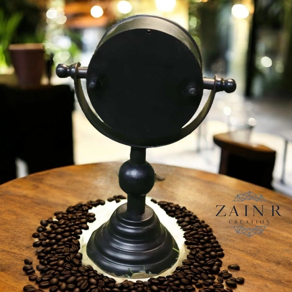 Sold By ZAIN R CREATION Table Clock for Office, Home Use - H.8.5'' L.5'' Base. 3''