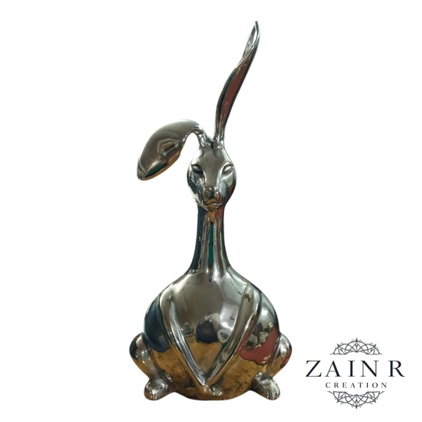 Sold By ZAIN R CREATION Decorative Rabbit - H.20.5'' L.6'' W.10'', 2.600 Kg
