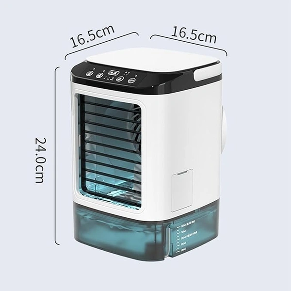 Generic Portable Air Conditioner, 12W 900ML Water Tank, Mini AC, USB Powered Humidifier Mist, Compact & Stylish