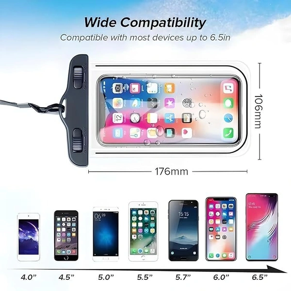 Generic Mobile Pouch With 2 Locks