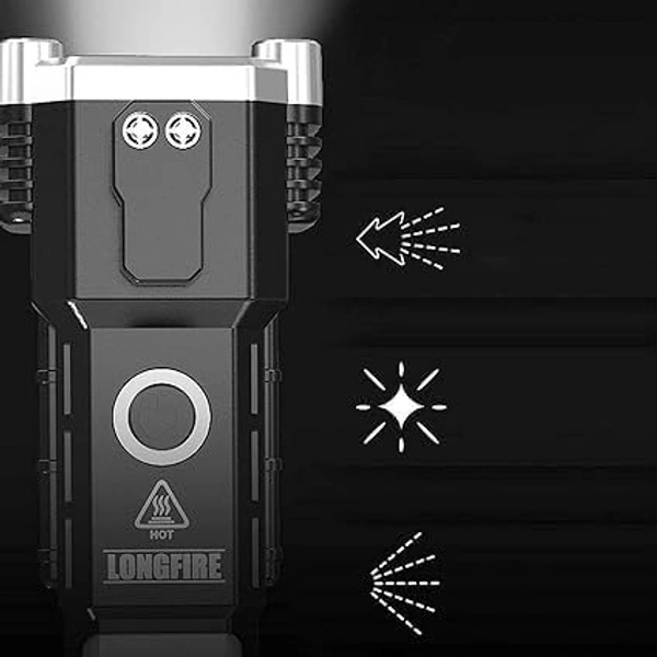 Led Rechargeable Hammer Torch