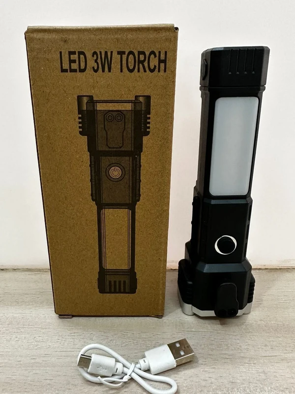 Led Rechargeable Hammer Torch