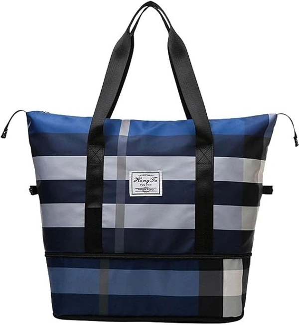 Gerenic Checks printed Bag