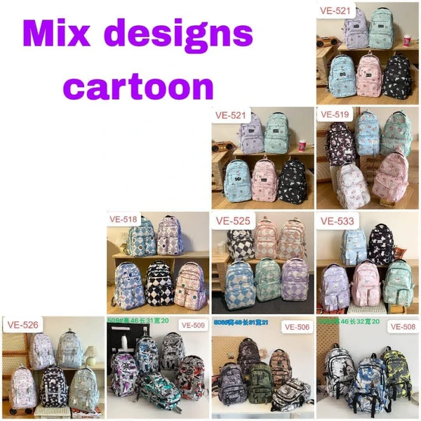 Mix Design School Bags