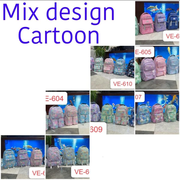 Mix Design School Bags 8 Models