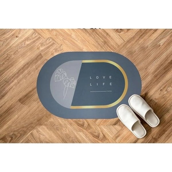 Water Absorption Oval Mat