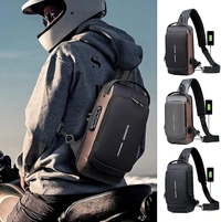 FASHION Antitheft Usb Chest Cross Bag