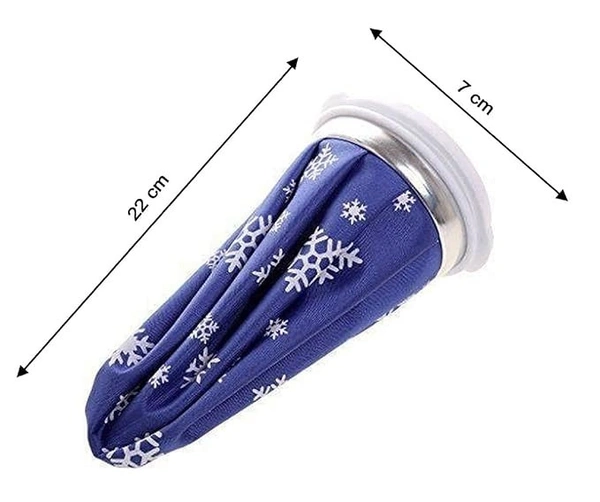 VINAYAK   9" Inch Hot Water Bag Ice Bag for Pain Relief Cold Hot Water Bag Ice Pack Bag for Pain Relief Cold Water Bag for Pain Relief First Aid Sports Injury Neck Knee for Pain Relief And Cold Therapy Comes with Leak-free Closure