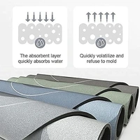 D SHAPE WATER ABSORBING MAT