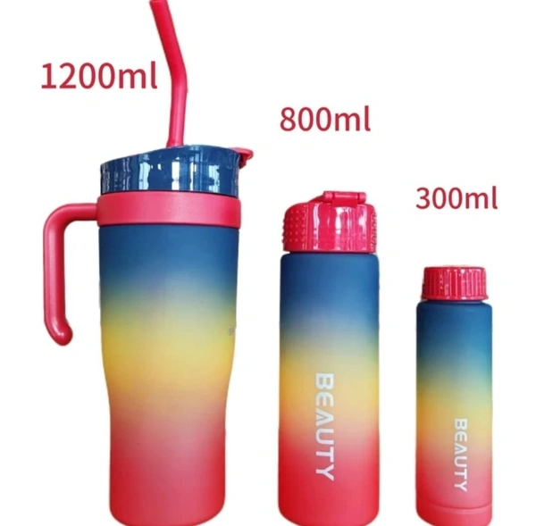 Generic 3 Pieces Plastic Bottle