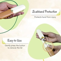 Generic 2 in 1 knife peeler