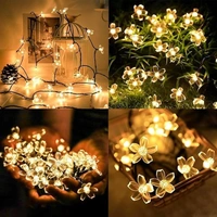 Generic 16Led Silicone Flower Worm White