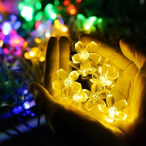 Generic 16Led Silicone Flower Worm White