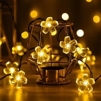 Generic 16Led Silicone Flower Worm White