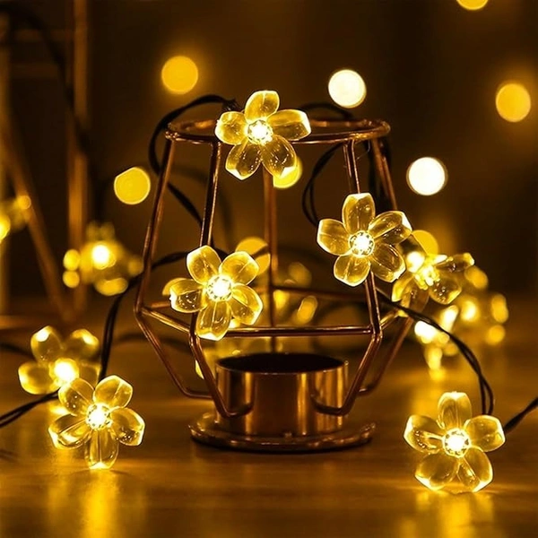 Generic 16Led Silicone Flower Worm White