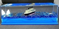 Generic  Wave Cruise Ship Decoration,Titanic Cruise Ship That No Longer Sinks, for Car Dashboard Decorative Showpiece/Idol, Paperweight, Home Decor Decoration & Gifting Purpose