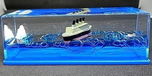 Generic  Wave Cruise Ship Decoration,Titanic Cruise Ship That No Longer Sinks, for Car Dashboard Decorative Showpiece/Idol, Paperweight, Home Decor Decoration & Gifting Purpose
