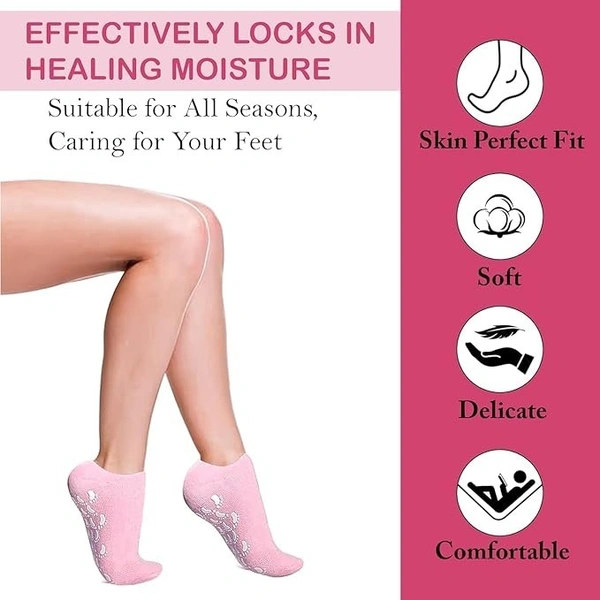 Silicon Spa Gel Socks (1Pair)