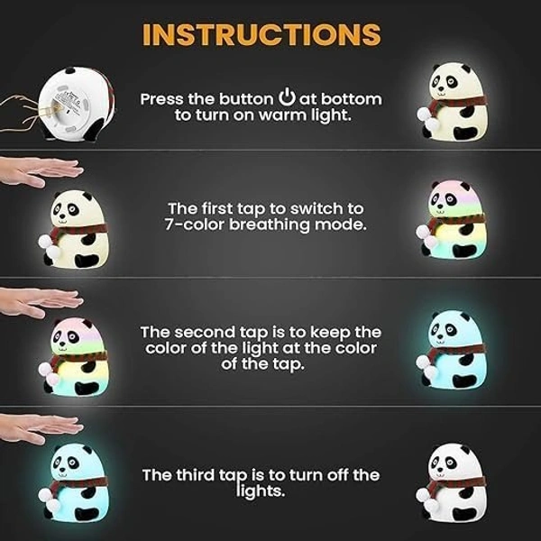Panda lamp