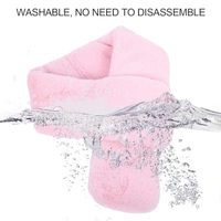 Heating Neck Scarf, Washable Skin Friendly Neck Scarf Warm Convenient for Winter for Man for Woman(Pink)
